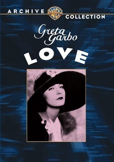 Love (1927) Greta Garbo, John Gilbert Klassinen Elokuva DVD
