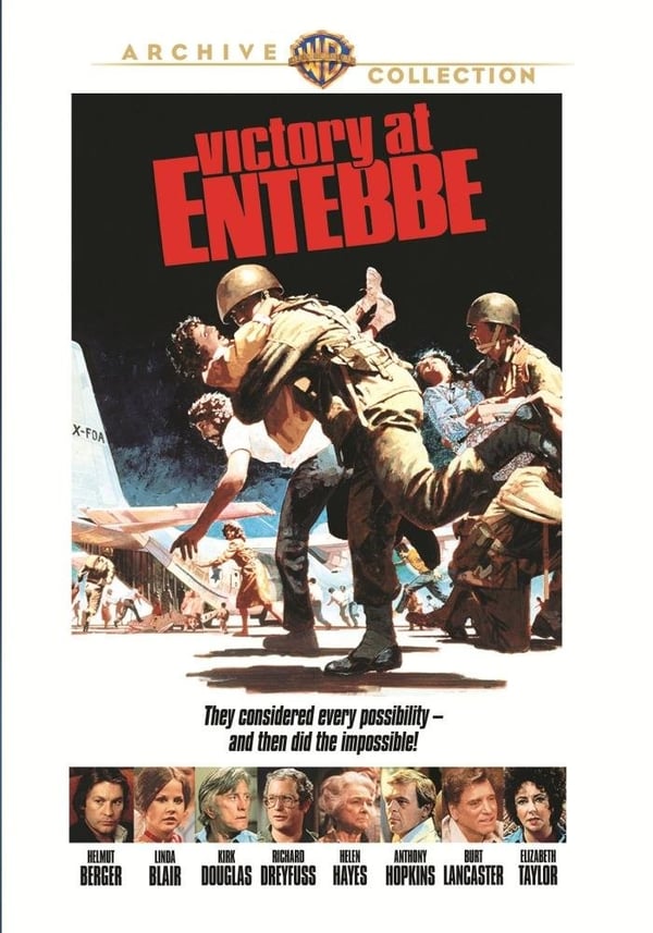 Victory at Entebbe DVD: Kirk Douglas, Linda Blair, Helmut Berger