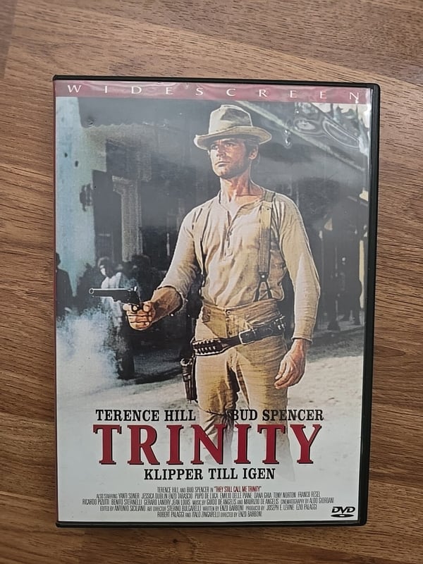 Trinity Klipper Til Igen – Svensk DVD