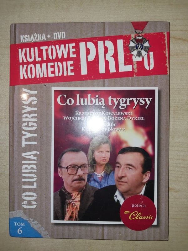 KULTOWE KOMEDIE PRL: Co Lubi Tygrysy, Nowak, Pokora, Dykiel, Kowalewski (DVD)