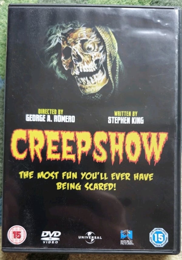 Creepshow (1982) DVD – Sjelden britisk utgave