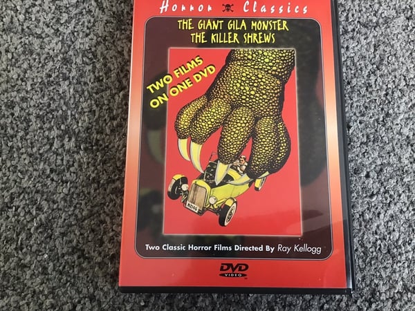 The Giant Gilda Monster / The Killer Shrews - Dubbel DVD