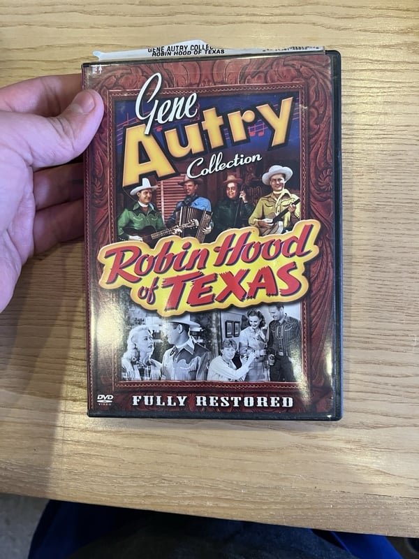 Gene Autry Collection: Robin Hood of Texas S/H DVD (1947)