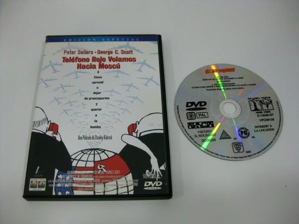 Red Phone: We Fly To Moscow DVD med Peter Sellers & George C. Scott