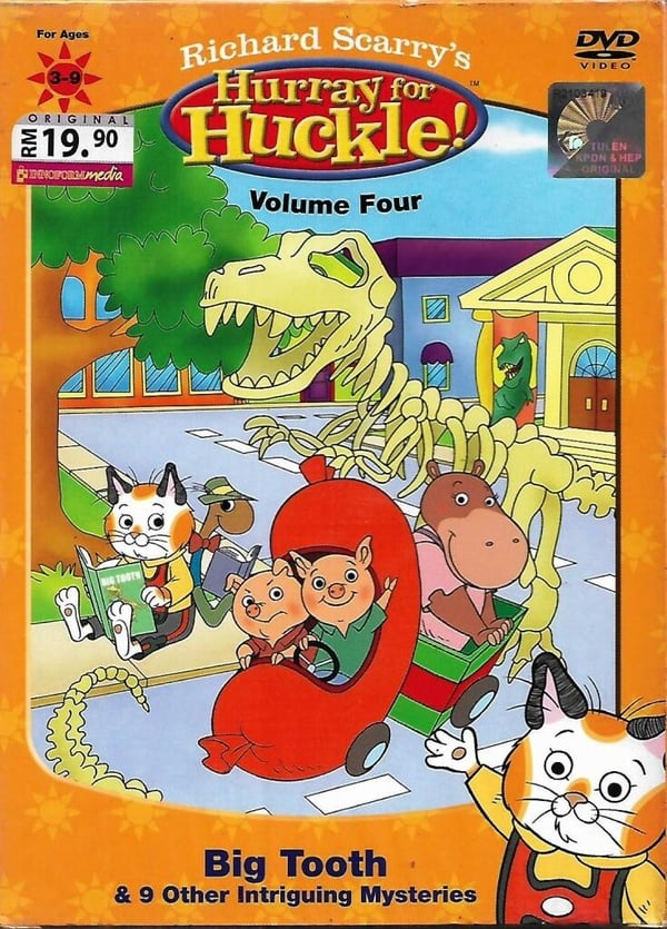 Richard Scarry Busytown Mysteries: Hurray for Huckle Sæson 2 V.4 DVD
