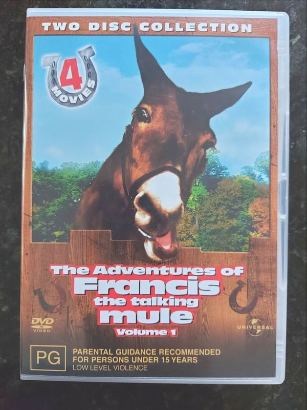The Adventures Of Francis The Talking Mule: Vol 1 – DVD