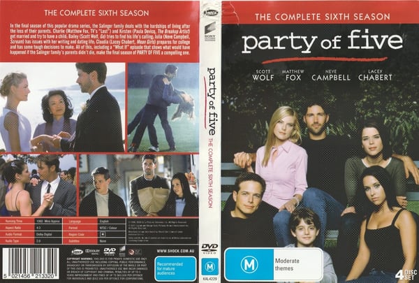 Party of Five Sæson 6 (1999) DVD - Komplet Boks