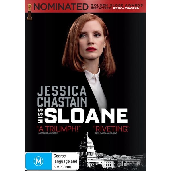 MISS SLOANE - Jessica Chastain DVD