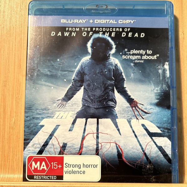 The Thing (2011) Blu-ray – Forhistorie til klassikeren