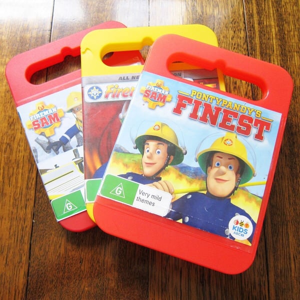 Brandman Sam: 3 DVD-skivor (Pontypandy's Finest / On Thin Ice / Red Alert)