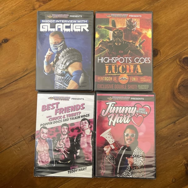 Highspots Wrestling Network Presents Glacier Jimmy Hart DVD