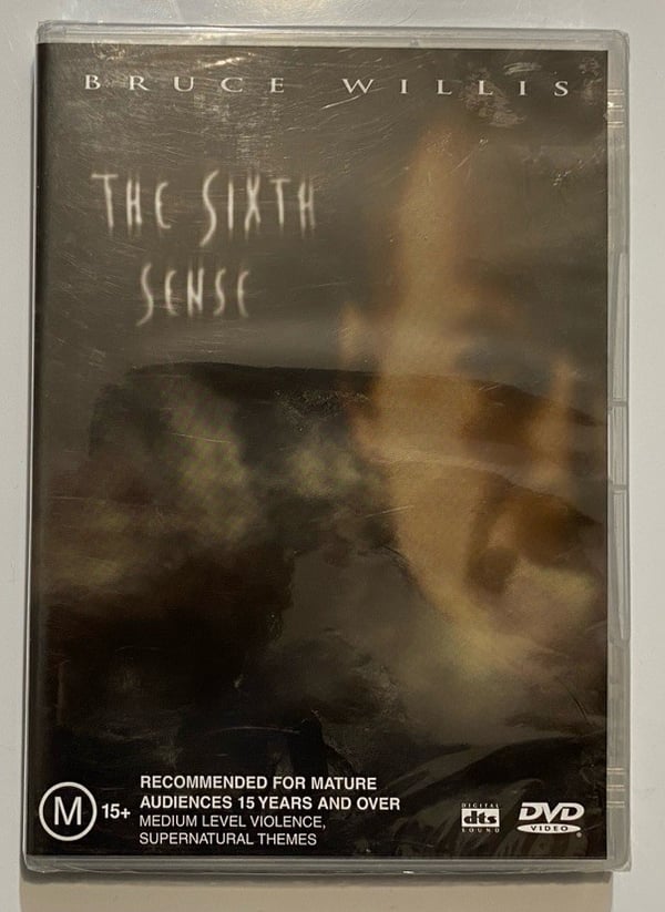 The Sixth Sense DVD av M. Night Shyamalan med Bruce Willis
