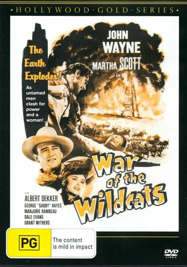WAR OF THE WILDCATS / IN OLD OKLAHOMA (1943) – John Wayne Western – DVD