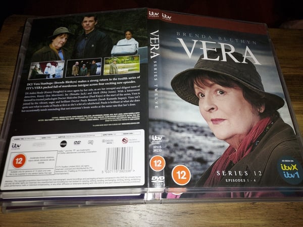 Vera Säsong 12 med Brenda Blethyn (DVD)