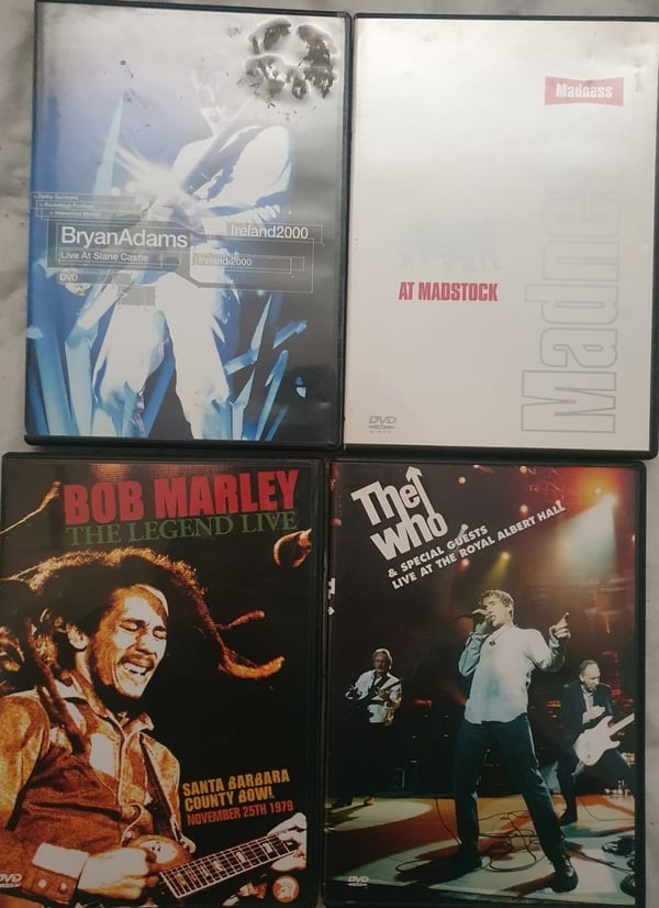 Live Music 4 Bundle (Bryan Adams, Madness) DVD