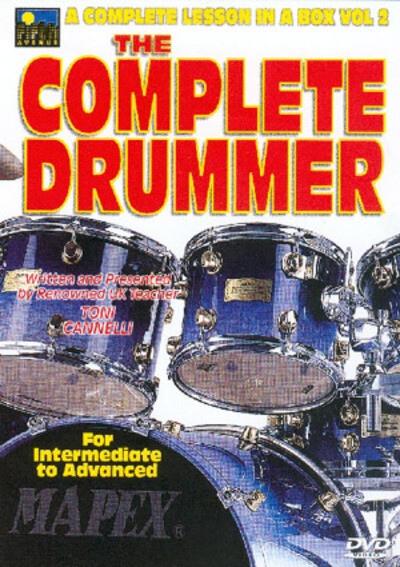 The Complete Drummer Toni Cannelli cert E DVD (2010)
