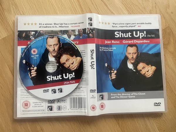 Shut Up! - Gerard Depardieu DVD (2008)