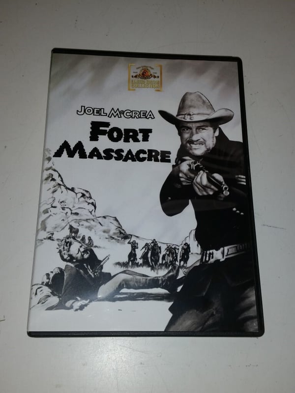 Fort Massacre – Klassisk Western på DVD