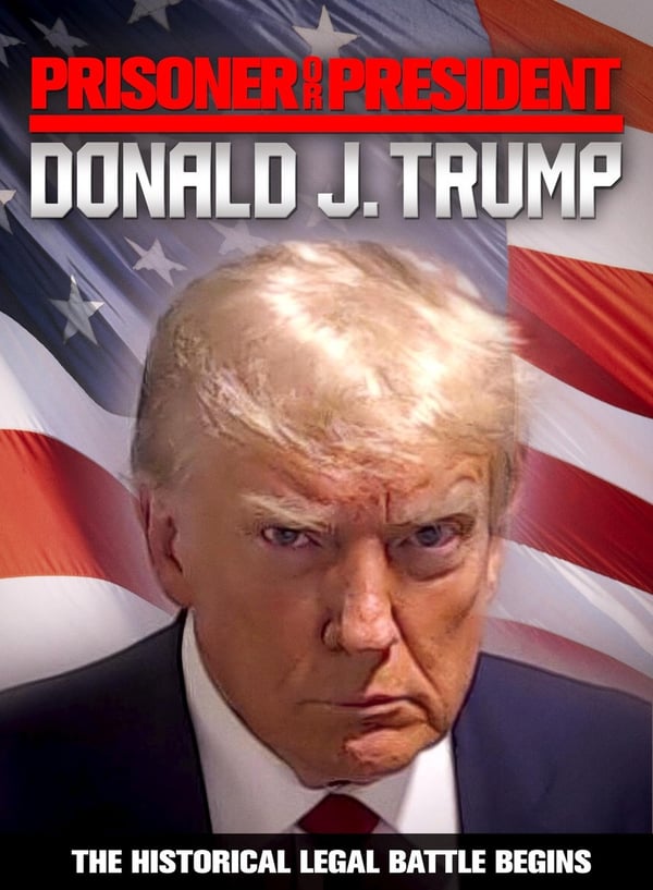Prisoner Or President - Donald J. Trump, Bernie Sanders DVD