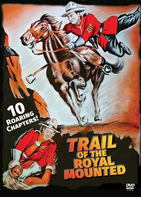 Trail Of The Royal Mounties: 10-delt serie med Al Ferguson (DVD)