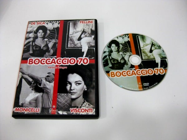 Boccaccio 70 DVD med Sophia Loren og Anita Ekberg