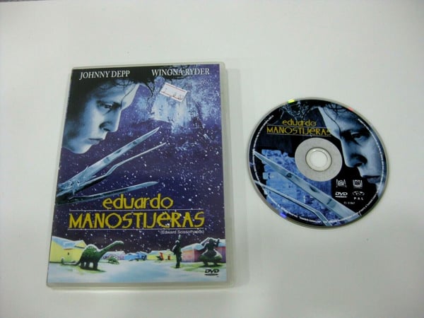 Edward Saksehånd med Johnny Depp - DVD