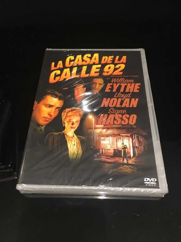 The House On 92nd Street (1945) DVD med William Eythe