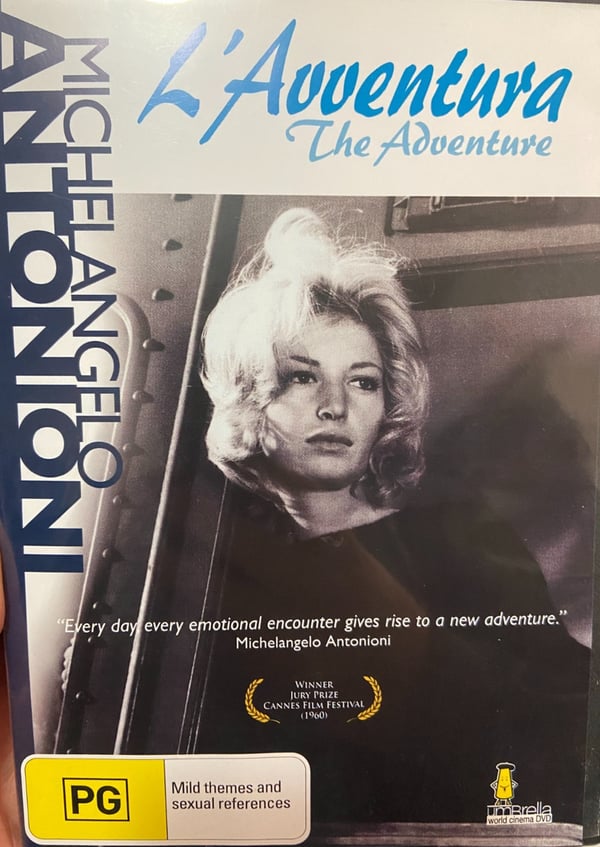L'Avventura / The Adventure Italiensk DVD (1960)