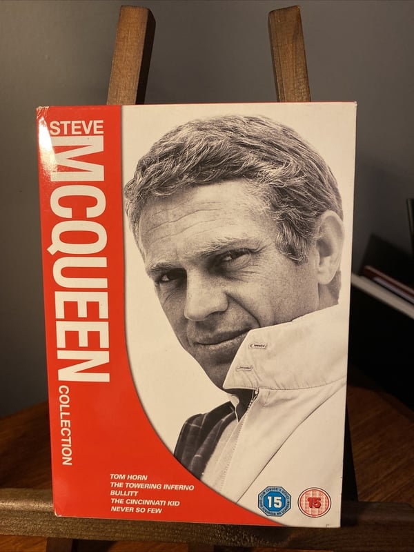 Steve McQueen Samling: Tom Horn, Towering Inferno, Bullitt m.fl. – DVD