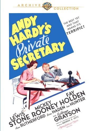 Andy Hardy's Private Secretary - Mickey Rooney DVD (1941)