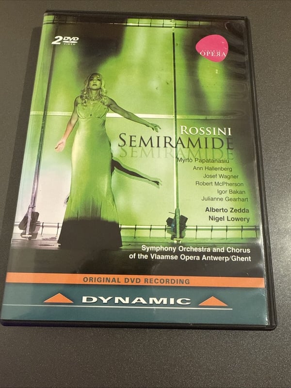 Rossini: Semiramide - Opera DVD (2015)