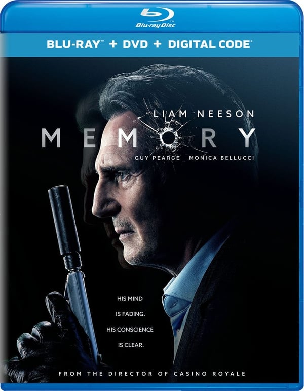 Memory Digital Blu-ray med Liam Neeson, Guy Pearce