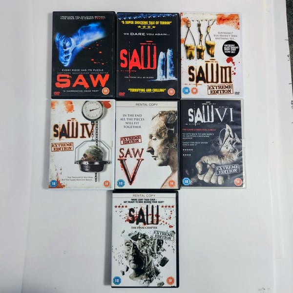 Saw Collection: 7 Film Bundle Extreme Edition DVD