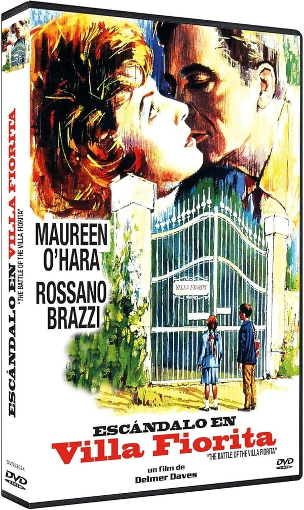 The Battle of the Villa Fiorita (1965) med Maureen O'Hara, Rossano Brazzi DVD