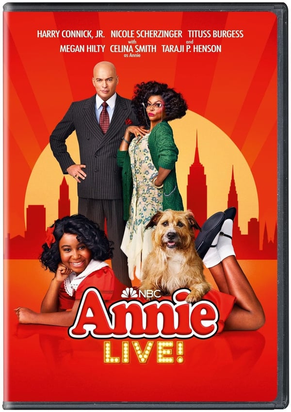 Annie Live! med Tituss Burgess & Megan Hilty DVD