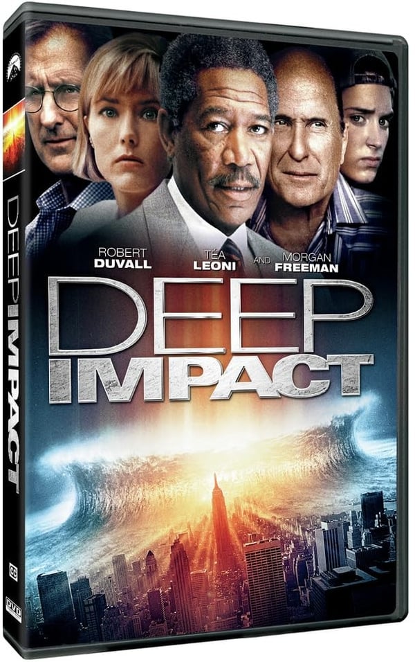 Deep Impact DVD, Robert Duvall, Téa Leoni, Elijah Wood (Mimi Leder)