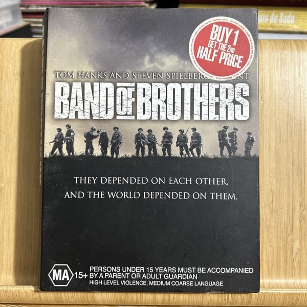 Band Of Brothers Komplet Serie Box Sett Tom Hanks Spielberg DVD