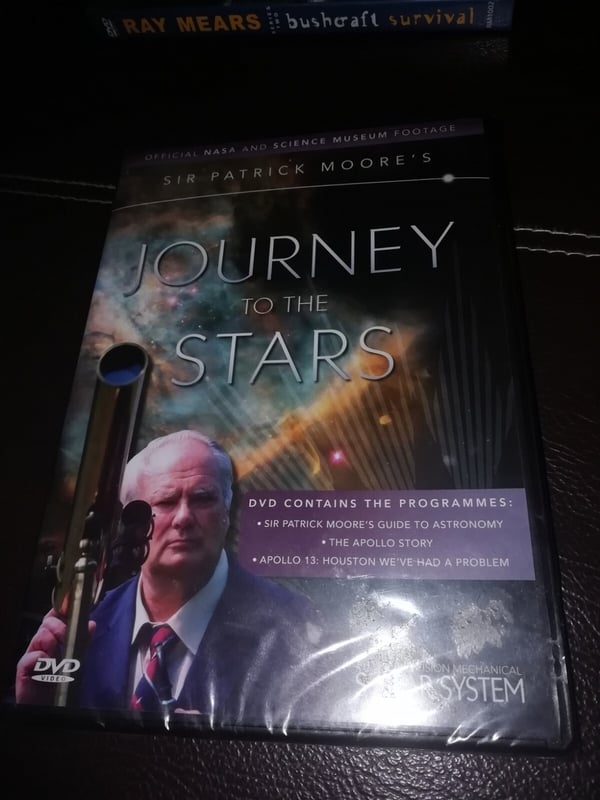 NASA & Sir Patrick Moore: Journey to the Stars DVD