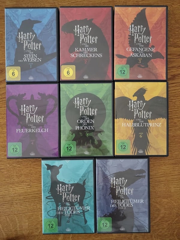 Harry Potter: Täydellinen kokoelma - 8 elokuvaa DVD:llä Harry Potter: Täydellinen kokoelma - 8 elokuvaa DVD:llä