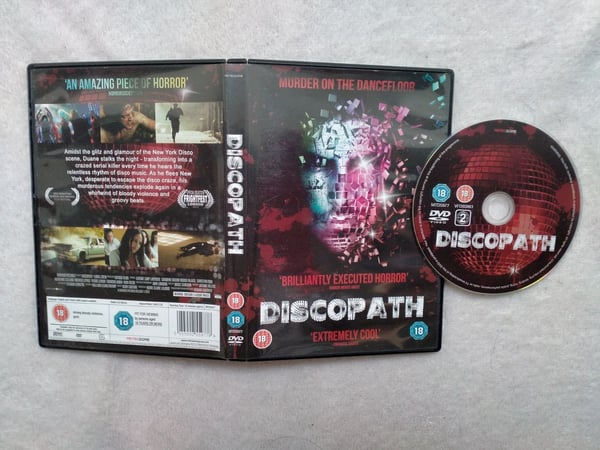 Discopath: Harvinainen brittiläinen kauhu-DVD