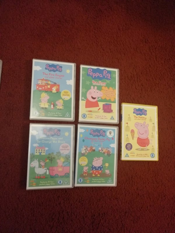 Peppa Gris 12 DVD-er – Morsomme eventyr for barn
