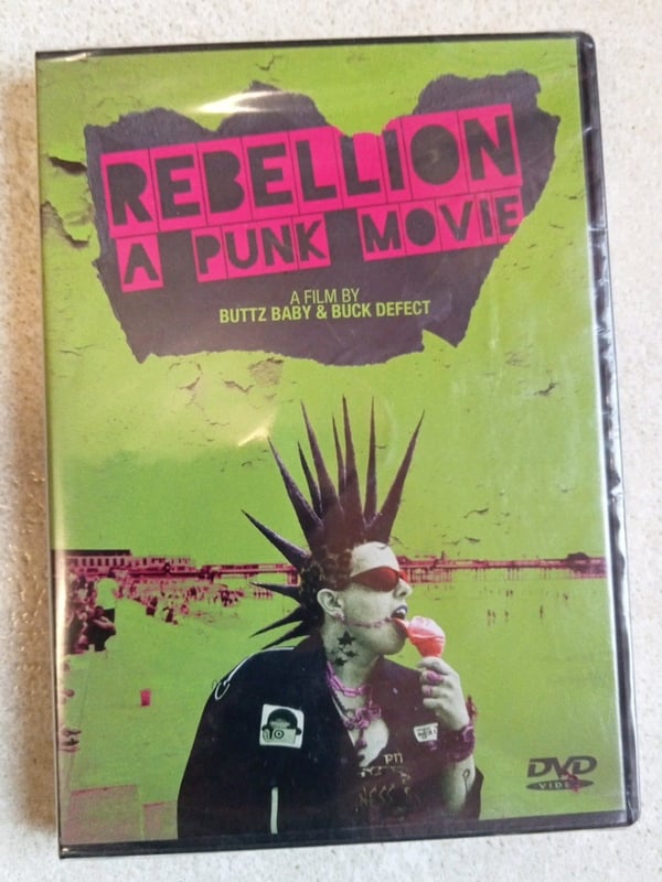 Rebellion: A Punk Movie Filmed in Blackpool (2014) DVD