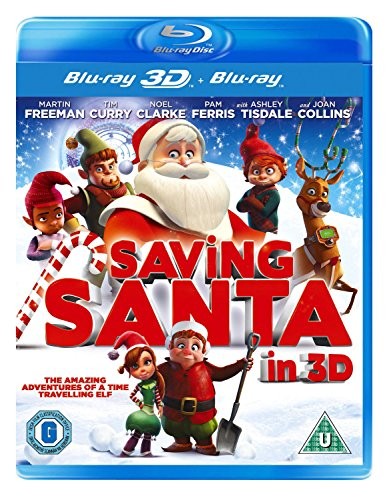 Saving Santa (3D) - Animert Familiefilm DVD (2017)