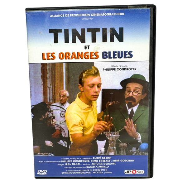 Tintin og de blå appelsinene DVD