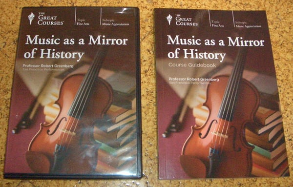 Musikk som et speil av historien: Robert Greenberg DVD & Guidebok