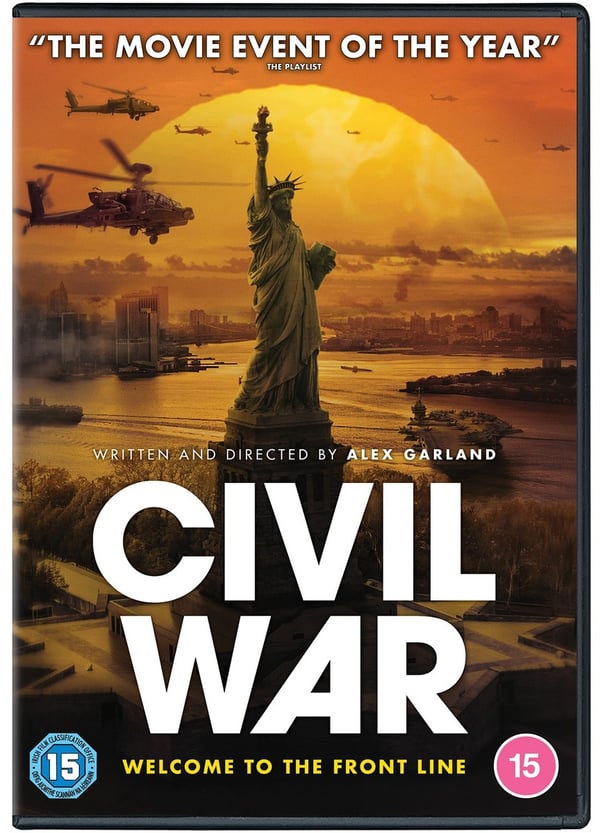 Civil War (2024) - Nick Offerman, Wagner Moura, Jesse Plemons - DVD