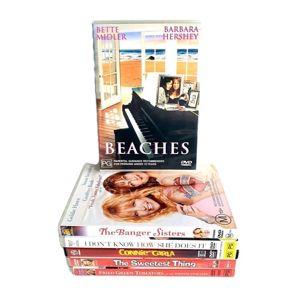 Romantik, Komedi & Drama: 6 Filmer (Beaches, Connie) DVD