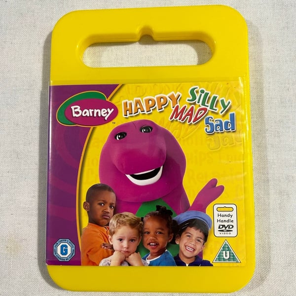 Barney Happy Mad DVD (2007) - Følelser og Lek