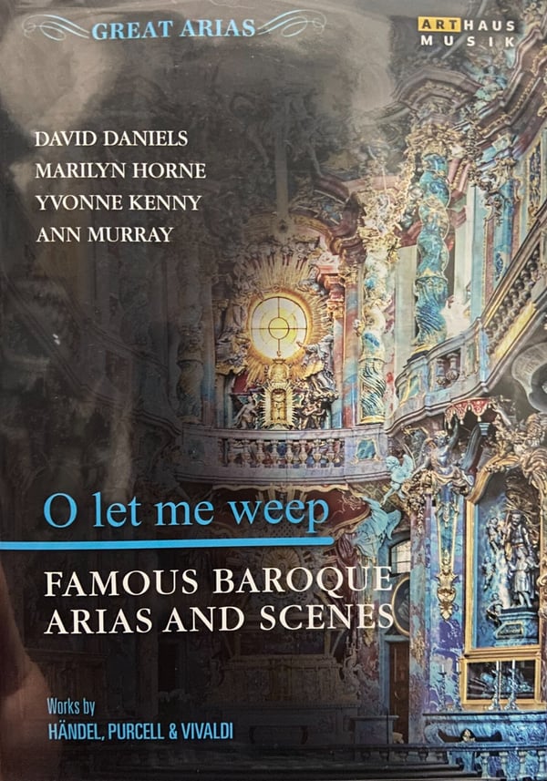 Great Arias: Kendte barokarier og scener (DVD)