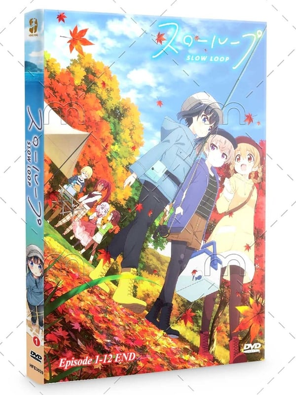 Slow Loop - Komplett TV-serie Anime (Engelsk tekst) DVD